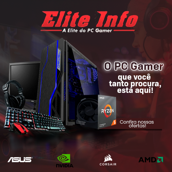 Banner retangular de destaque da loja Elite Info no santaifigenia.shop