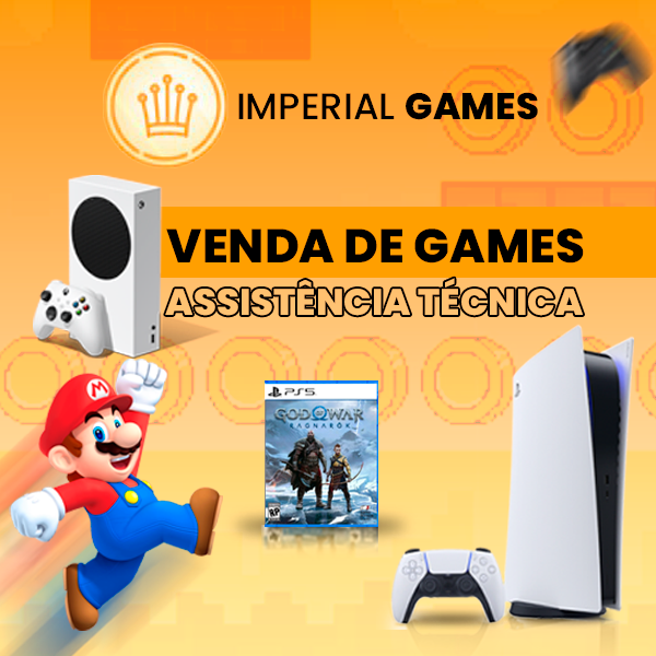 Banner quadrado da loja Imperial Games & Eletronics no santaifigenia.shop