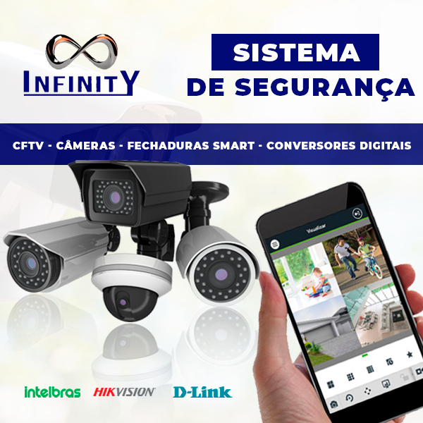 Banner quadrado da loja Infinity no santaifigenia.shop