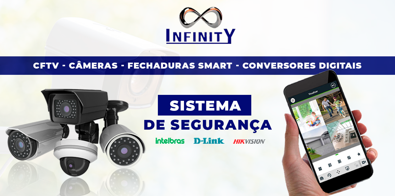 Banner retangular da loja Infinity no santaifigenia.shop