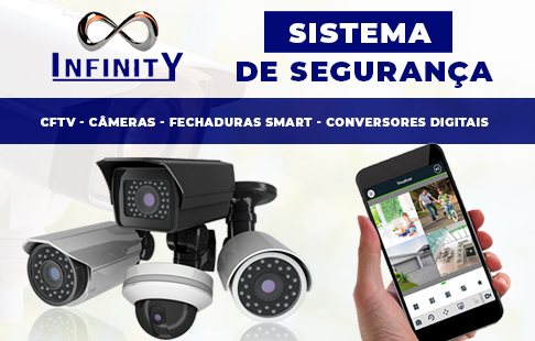 Banner quadrado de destaque da loja Infinity no santaifigenia.shop