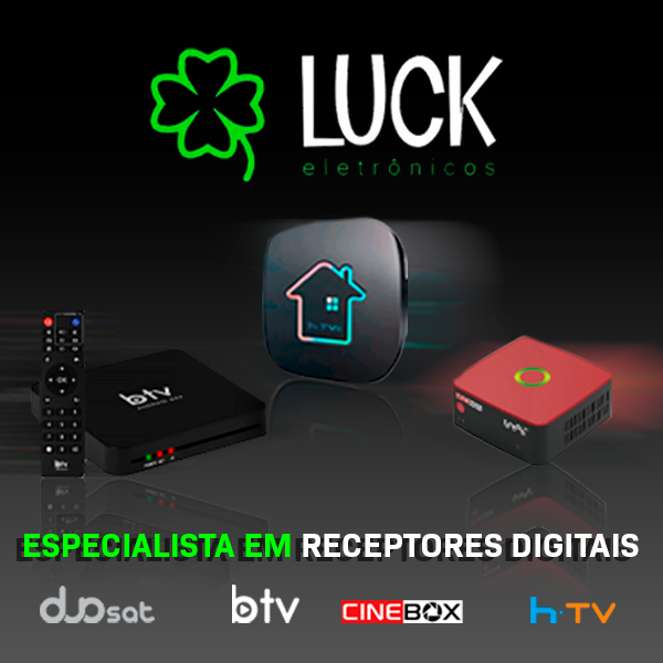 Banner retangular de destaque da loja Luck Eletrônicos no santaifigenia.shop